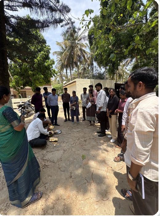 Jackfruit shown to the field team