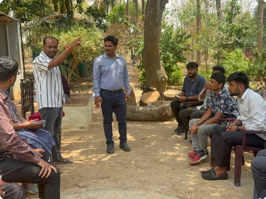 On-site project discussion